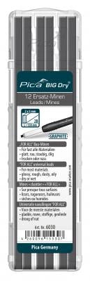 MINE DI RICAMBIO BIG DRY PICA GRAPHITE 6030