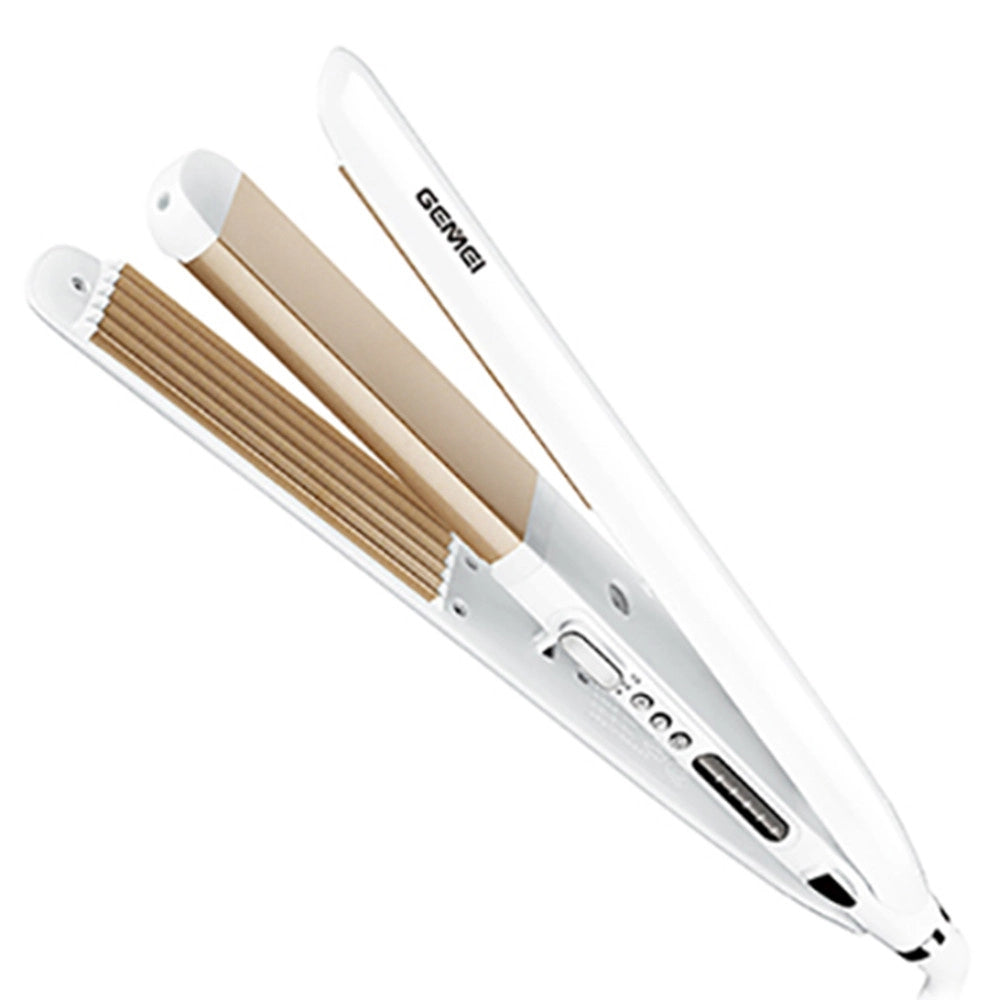 Trade Shop - Piastra Gemei Doppia Funzione Effetto Lisciante E Frise' Gm 402 -