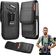 Tas per telefono cellulare universale - XXL tas per telefono cellulare - compatibile con iPhone Samsung - nero