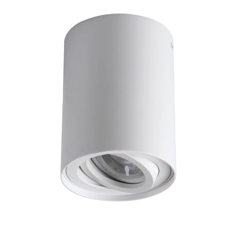 Spot tubo soffitto BORD tondo 10W bianco GU10 Kanlux