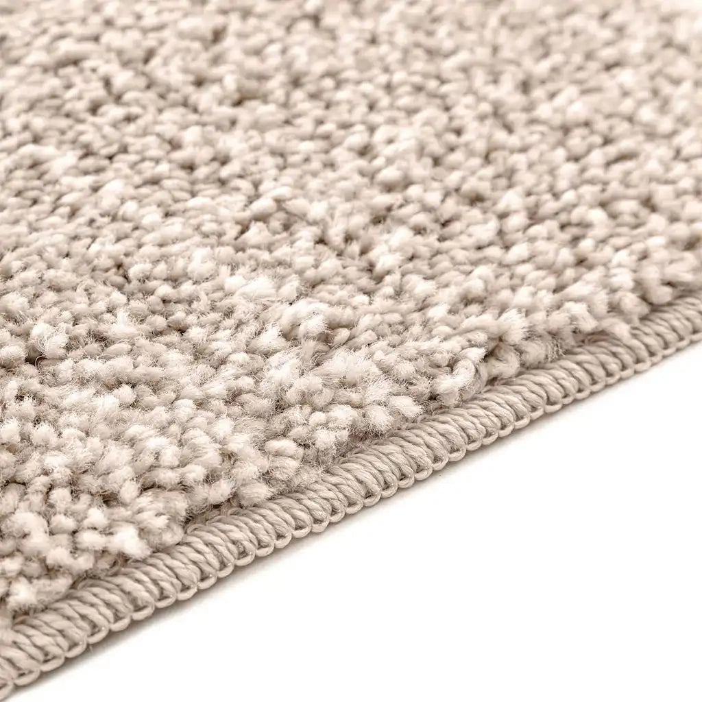 Tappetino da bagno antiscivolo Crema 70 x 120 cm PP 4019846
