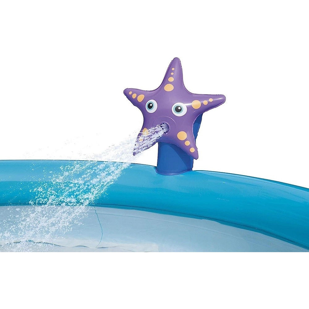 Trade Shop - La Mia Prima Piscina Fuori Terra Fast Set Con Spruzzatore 152x38cm 2 Colori 57326 -