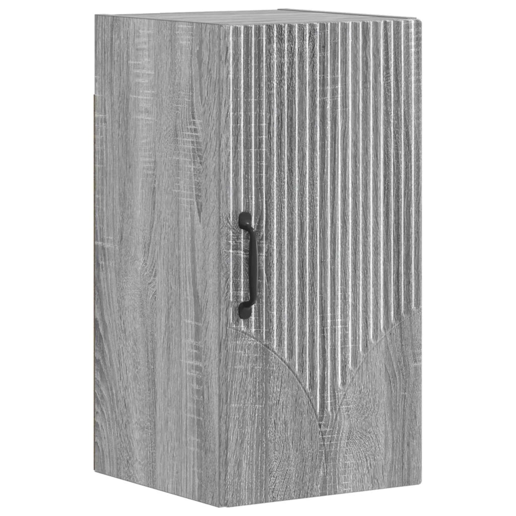 Set di Mobili da Bagno da 4 Pezzi HOORN Sonoma grigio 3417960