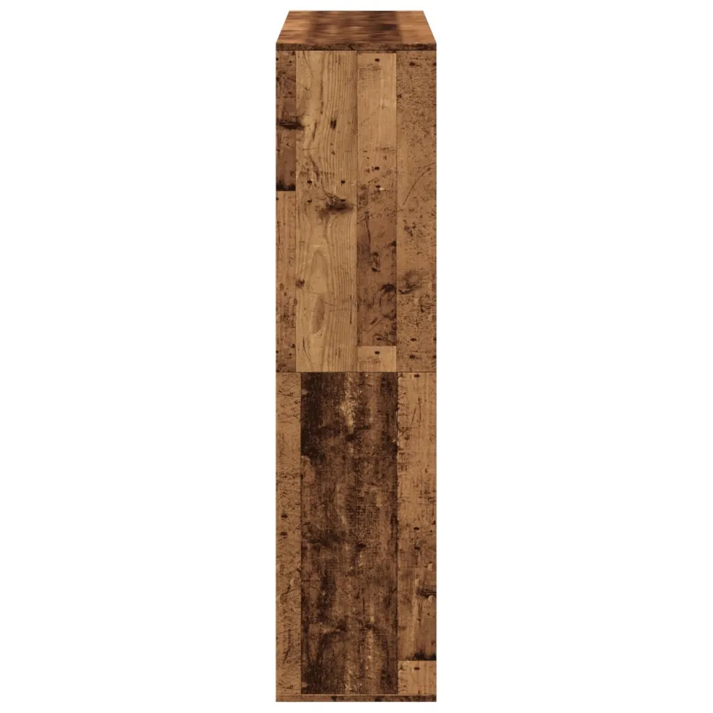 vidaXL Divisorio Legno Antico 100x33x135 cm in Truciolato