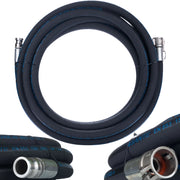 Tubo per Intonacatrice DN32 10M – Alta Resistenza 40 Bar | Camlock Idraulico, Ø32mm, Spessore 7mm