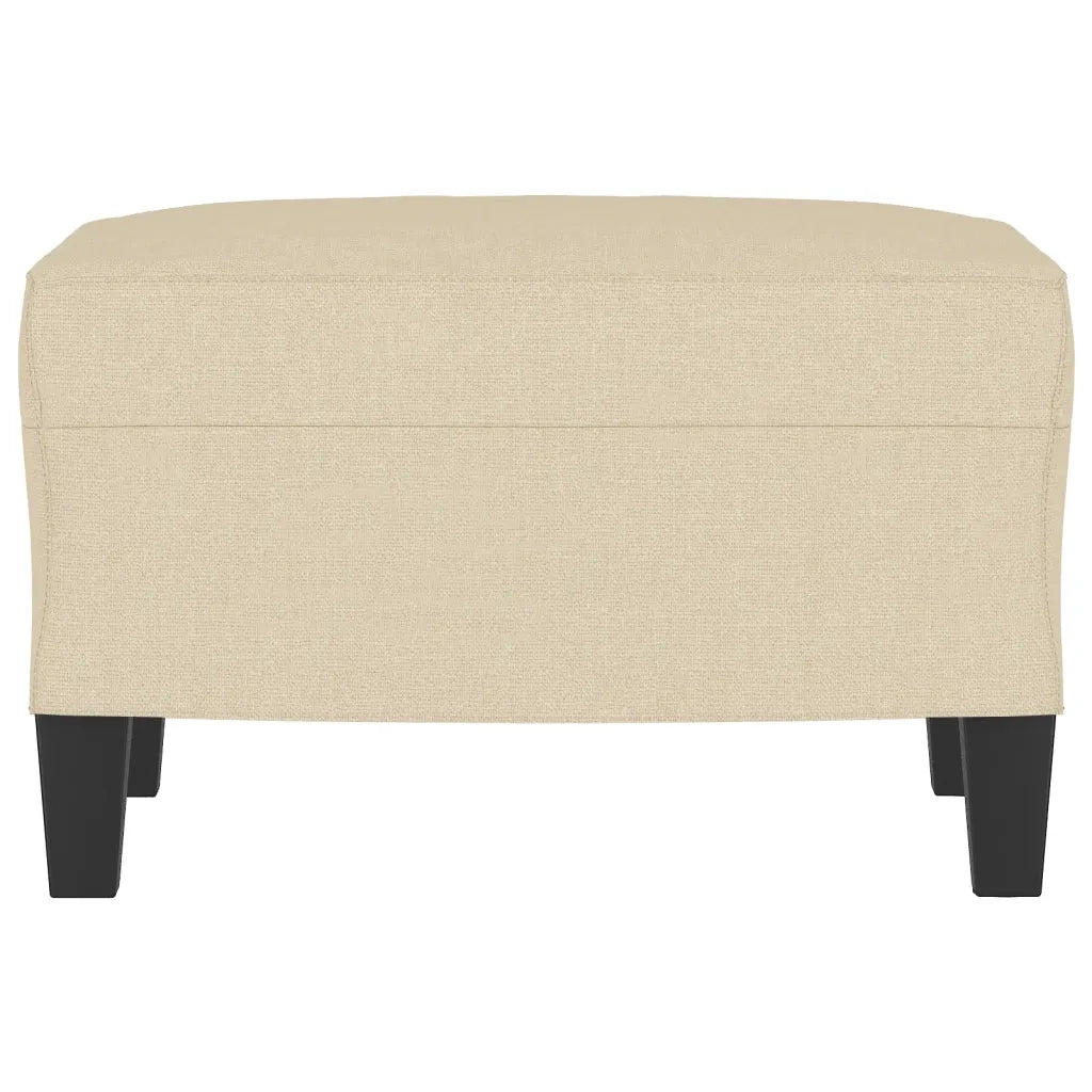 Poggiapiedi Crema 60x50x41 cm in Tessutocod mxl 118548