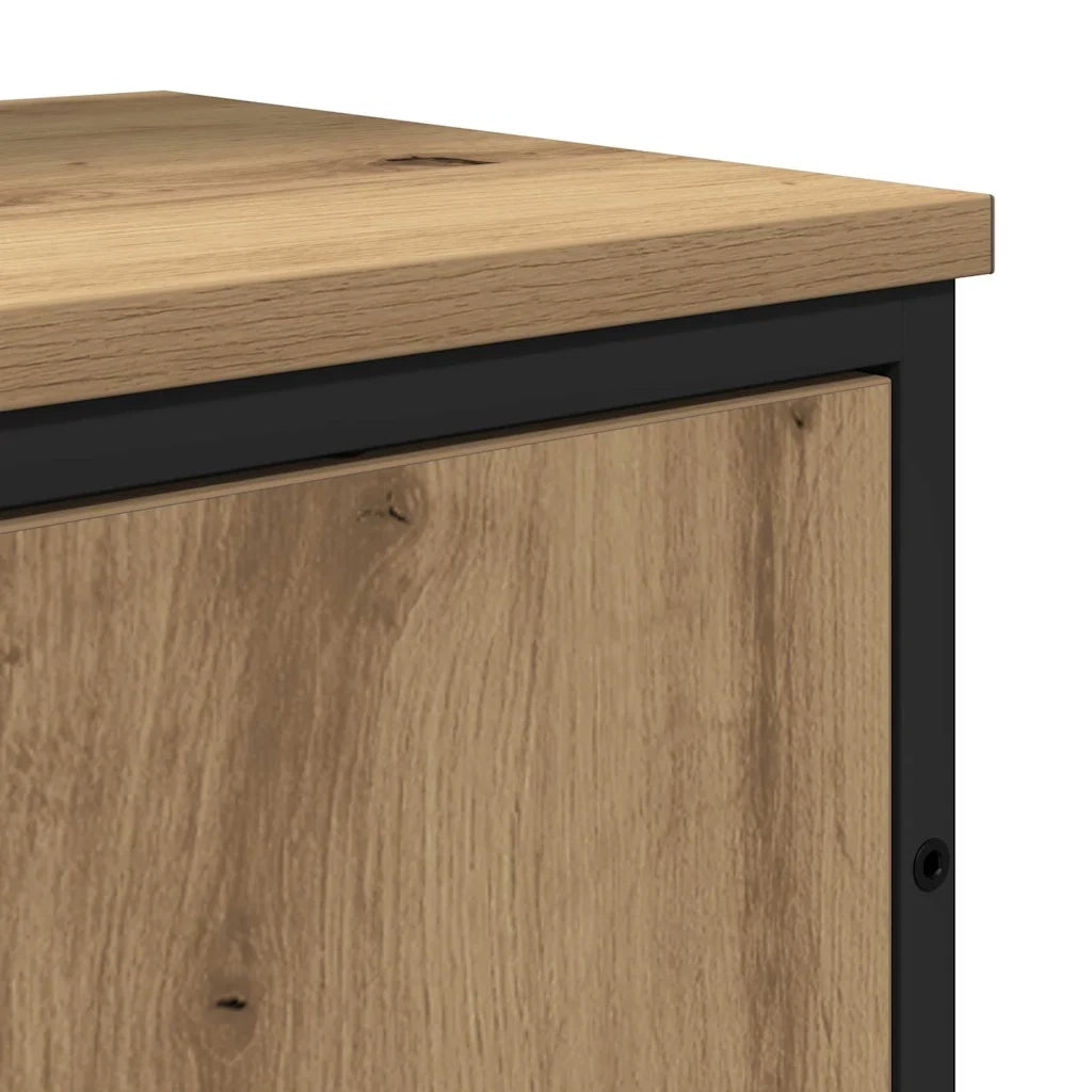 Set di mobili per il bagno 2 pcs Marrone Legno multistrato 3334328