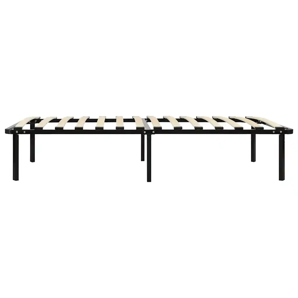 Giroletto Nero in Metallo 90x200 cm 284678