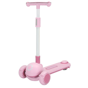 Monopattino 3 Ruote BUGGY con Ruote Luminescenti Rosa