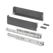Cassetto esterno Simplex 25 kg, altezza 159 mm, profondità 440 mm, Acciaio, Verniciato bianco