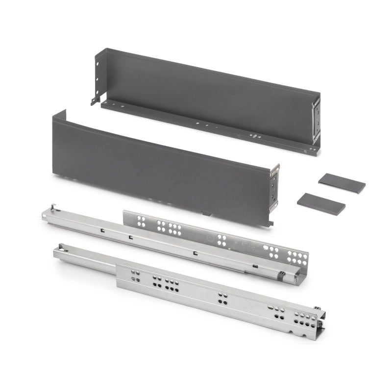 Cassetto esterno Simplex 25 kg, altezza 159 mm, profondità 440 mm, Acciaio, Verniciato bianco