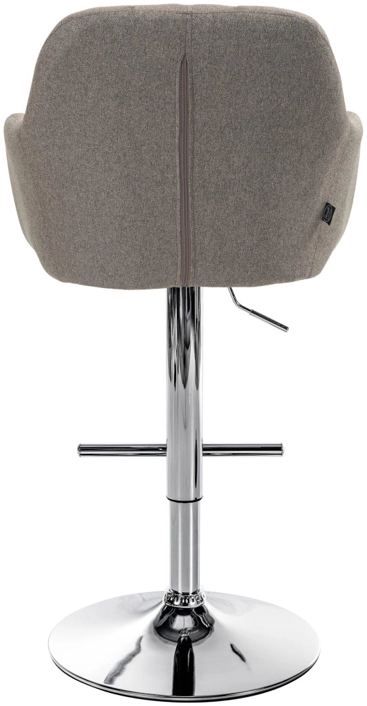 Barhocker Natoma Stoff chrom