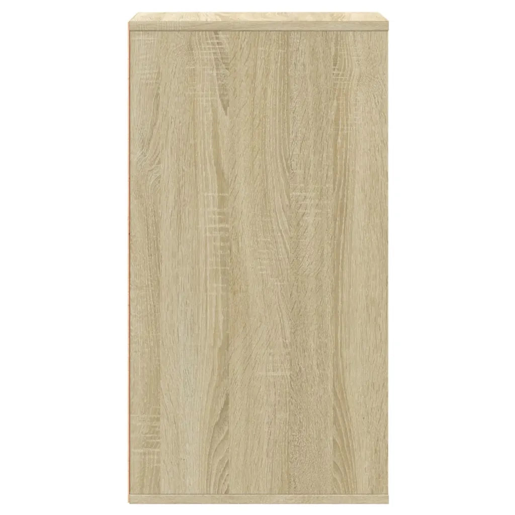 Cassettiera Angolare Rovere Sonoma 40x41x76cm Legno Multistrato