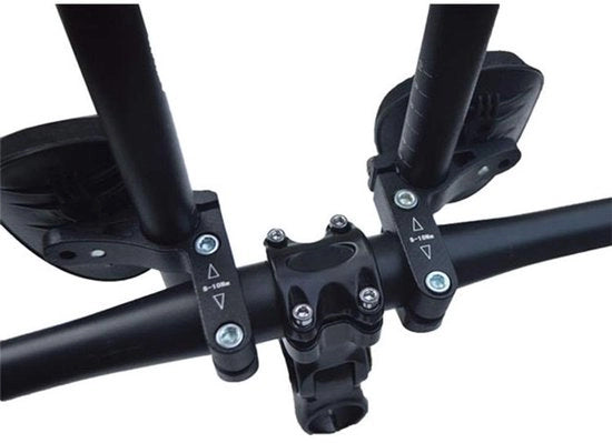Barre aerodinamiche per biciclette da corsa - barre aerodinamiche per biciclette da triathlon - lega di alluminio leggera
