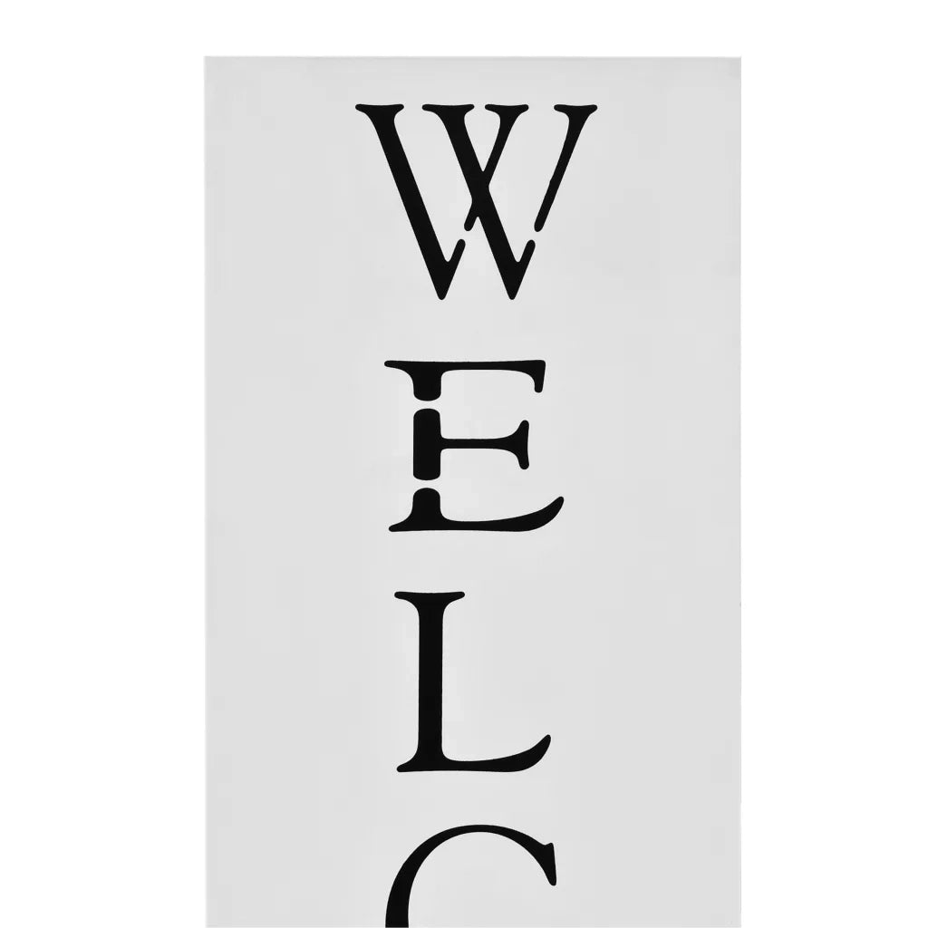 Porta Ombrelli Welcome in Acciaio Bianco CFW2351562