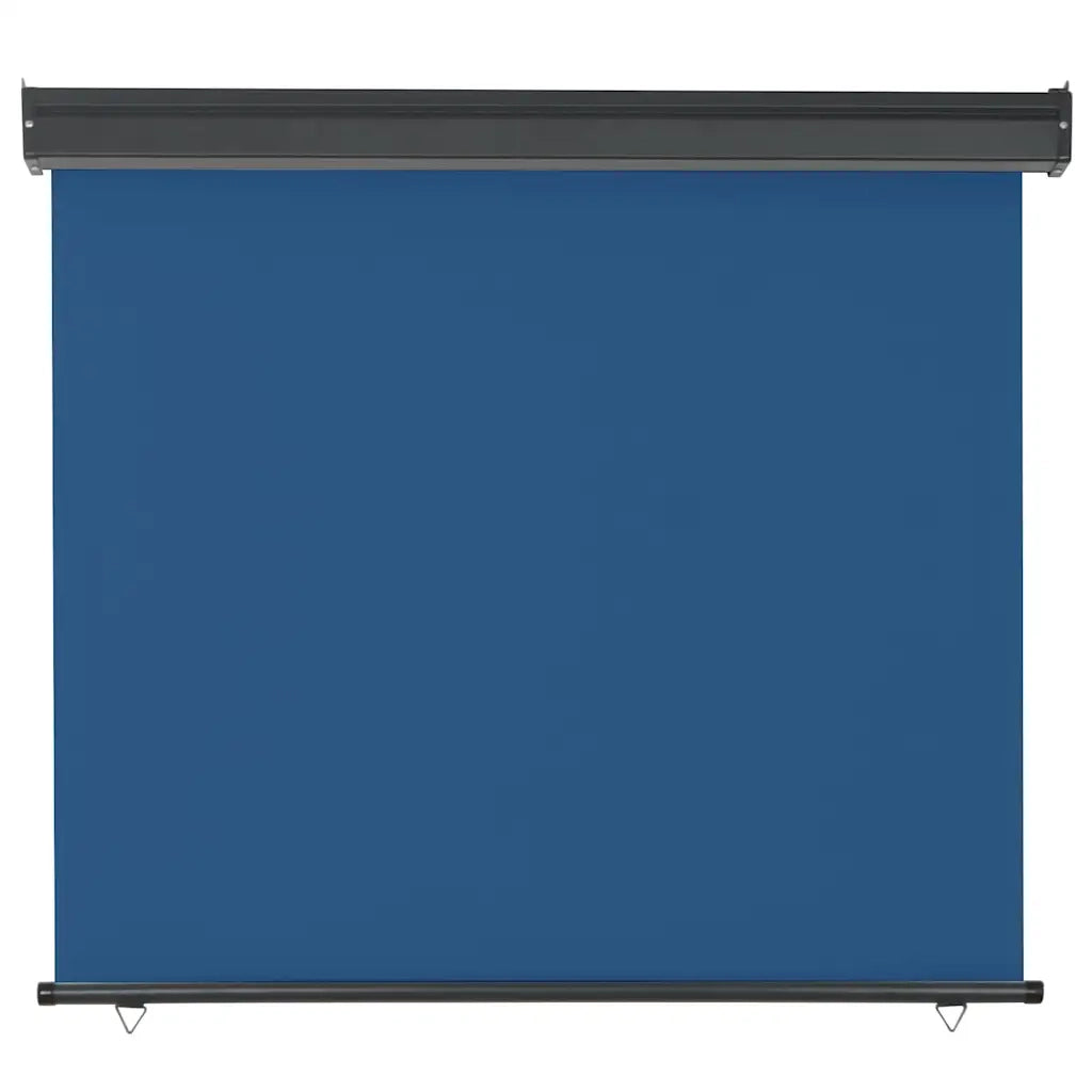 Tendalino Laterale per Balcone-Tenda da Sole Laterale per Patio 125x250 cm Blu