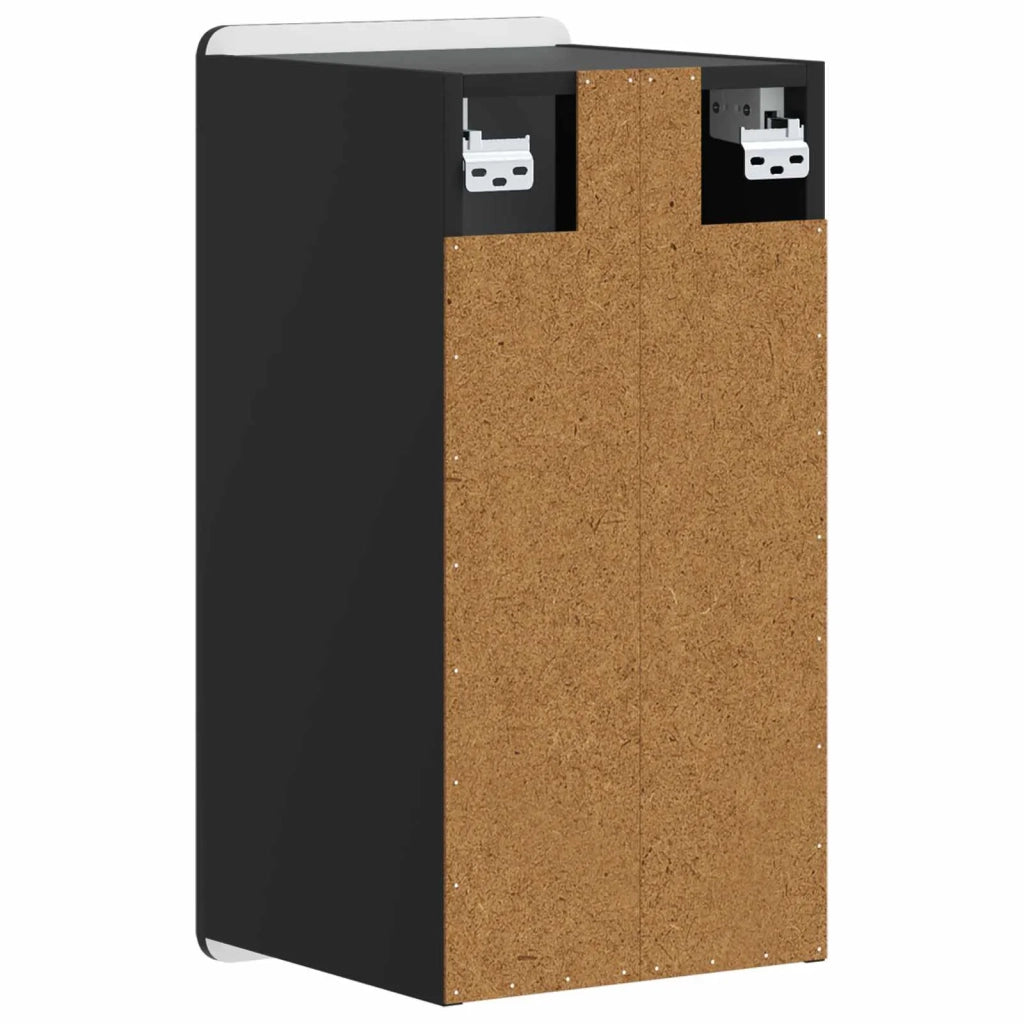 Armadio da bagno a muro ZWOLLE Nero 30 x 31 x 63 cm 896366