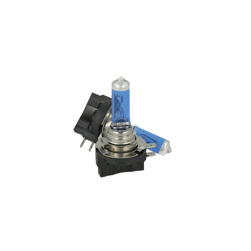 Coppia 2 Lampade H8B 12V 35W PGJY19-1 Super White Effetto Xenon Bianca Compatibile Osram