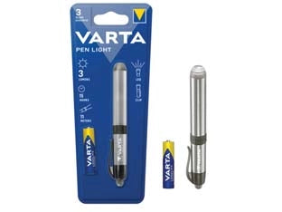 Torcia Pen Light Varta 3 Lumen 6 Pezzi