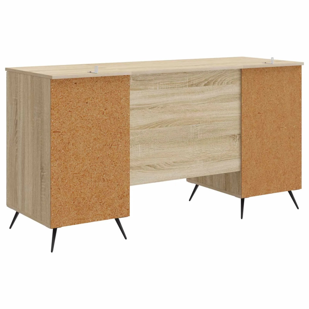 Scrivania Rovere Sonoma 142,5 x 50 x 75 cm Legno ingegnerizzato