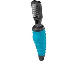 Strumento per demattare ergonomico per la cura dei cani - 6 lame reversibili Style Black
