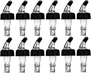 Set di 12 misuratori da servizio per bicchieri da vino, dispenser da cocktail, barmixers - 1,5 oz / 45 ml
