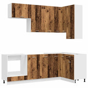 Unità Cucina LYON 8 pcs Legno antico Legno ingegnerizzato 3438445