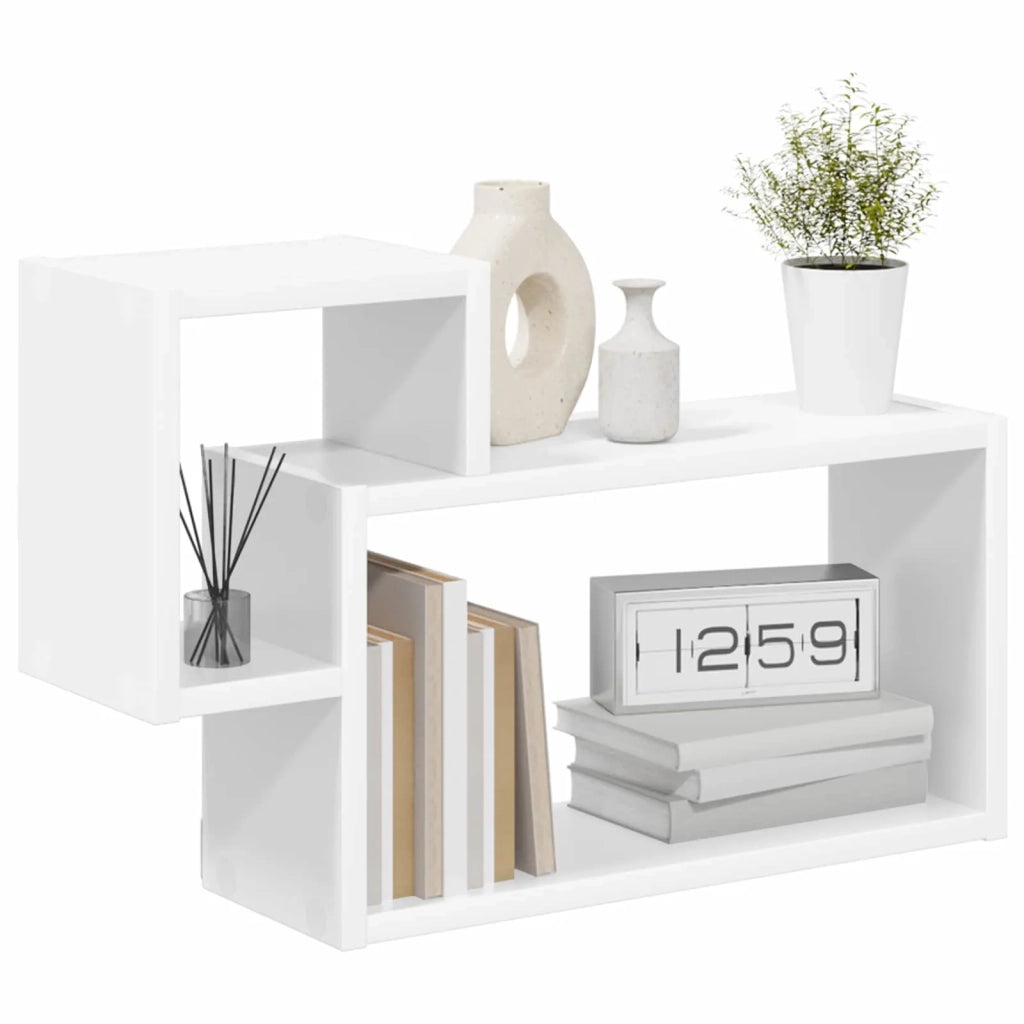 Scaffale da parete A parete Bianco 55 x 15 x 35 cm 8012108