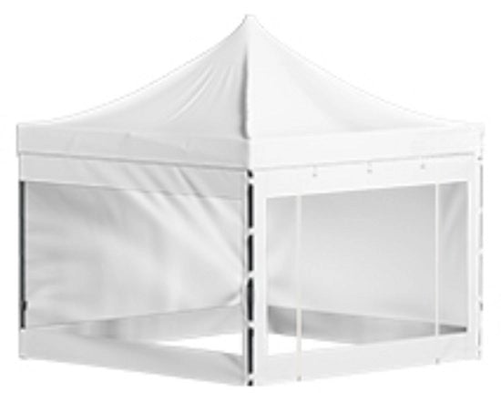 Tenda da Campeggio - Tenda Pop Up - Tenda con Pareti Laterali Riscattabili - Inclusa Borsa - Ombrellone per Feste - Bianco