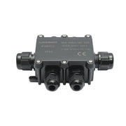 Scatola di derivazione stagna  41A 450V AC, 6 vie 5-14mm IP68 Leader