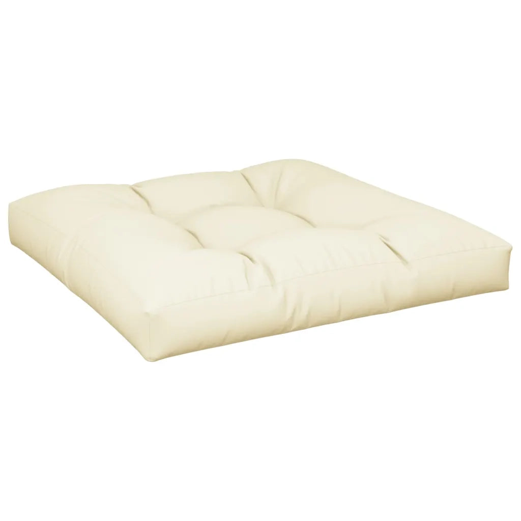 Cuscini per Pallet 2 pz Crema in Tessuto 360691
