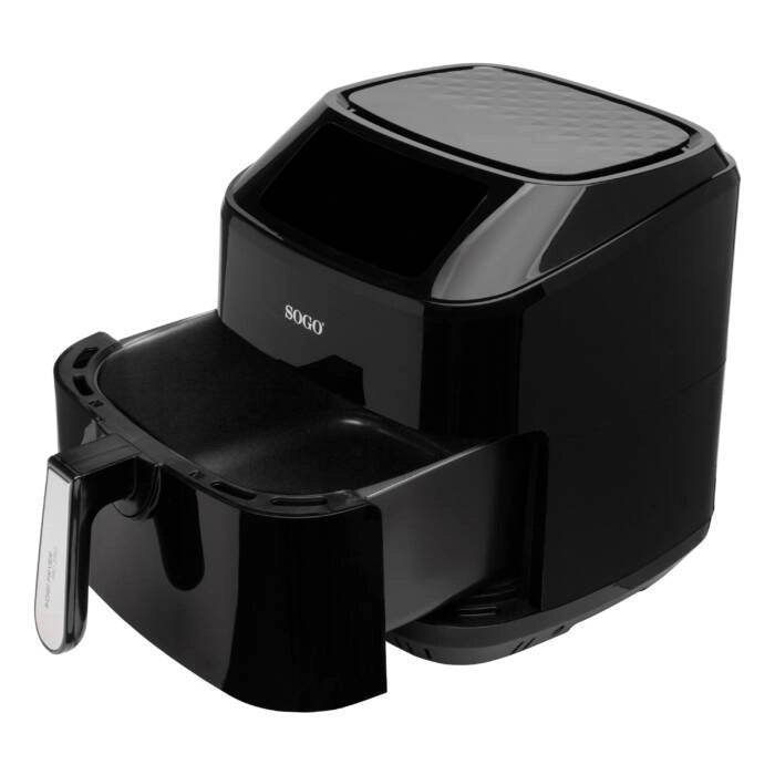 Friggitrice ad aria elettrica 7,5L con doppia resistenza, 10 programmi preimpostati, display LED digitale 2150W - SOGO