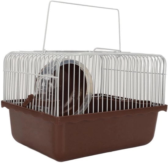 Casa per Hamster Portatile - Casa per Hamster - Giocattolo per Hamster - Ossidiana per Hamster - Boccale per Hamster - Materiale di alta qualità policarbonato/acciaio - Gabbia per Animali