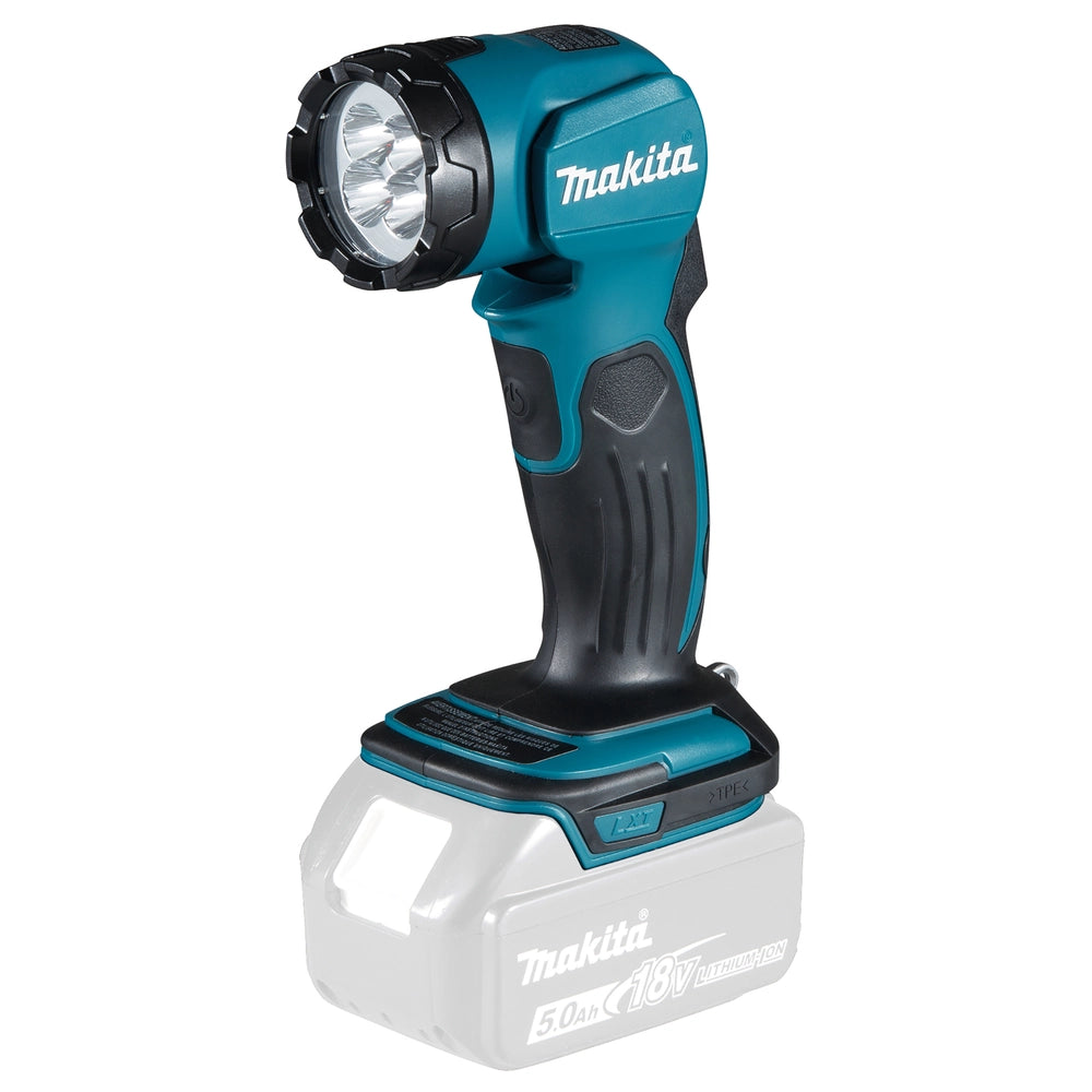 Torcia LED Makita DEBDML815 18V LXT orientabile 160 lumen testa regolabile