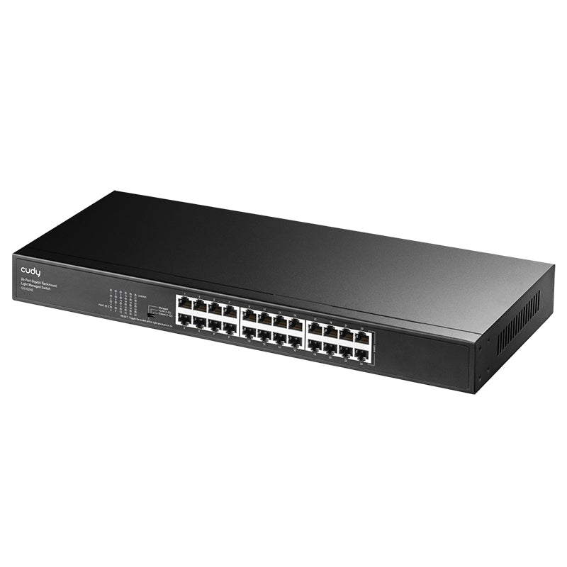 Cudy gs1024e - switch 24-port gigabit rackmount - CUDGS1024E