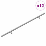 Manico 12 pz Argento 500 mm Acciaio CFW6413846