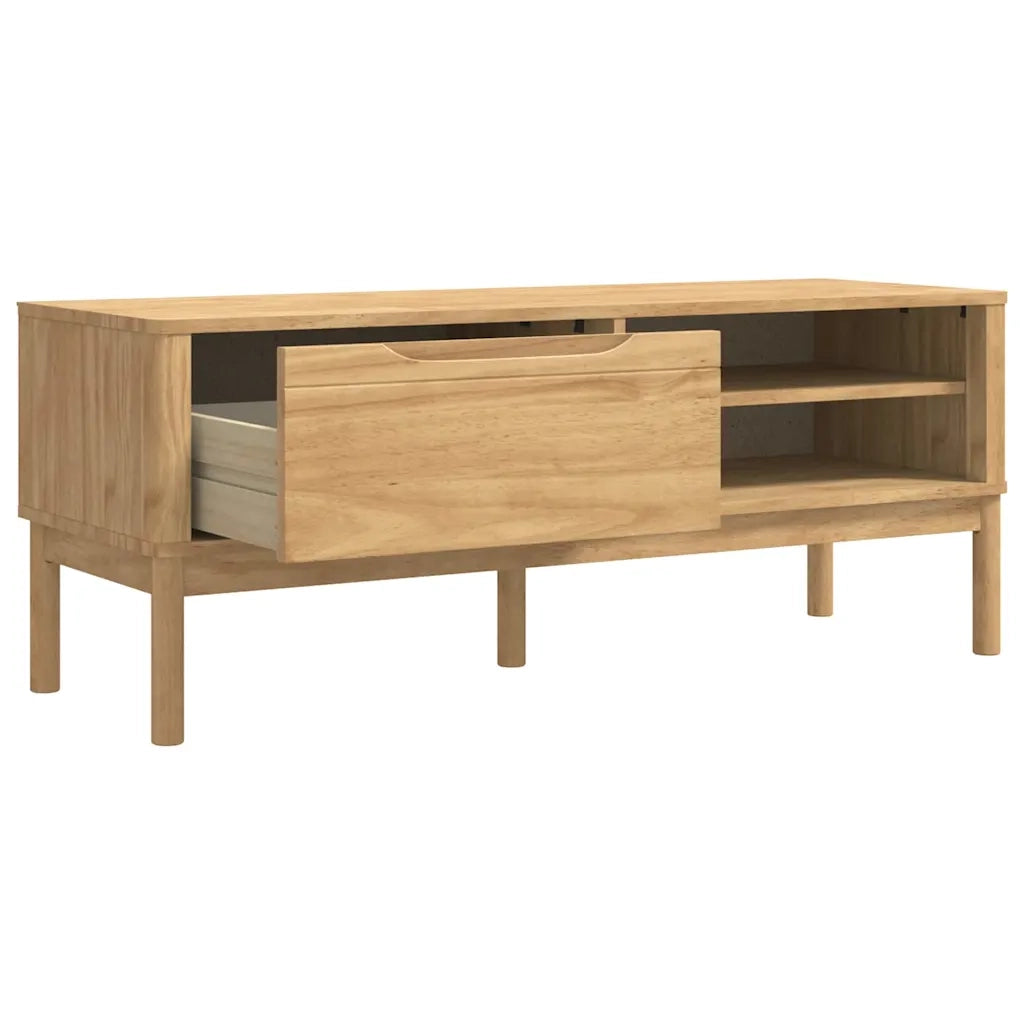 Panchina per corridoio FLORO Marrone cerato 115 x 40 x 45 cm