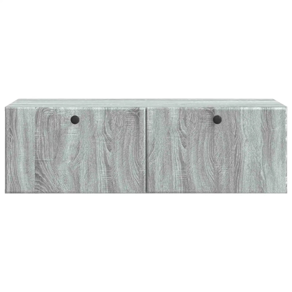 Mobile Porta TV da Muro 98 x 41 x 30 cm Sonoma grigio 899211