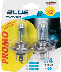 Coppia di lampadine auto alogene H1 12V 60/55W P14,5s