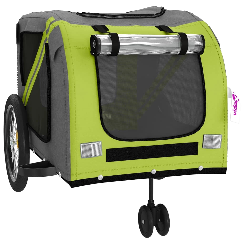Rimorchio/carrello per animali domestici verde 02_0044283