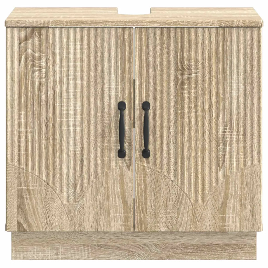 Armadio per Lavabo da Bagno HOORN Rovere Sonoma 897227