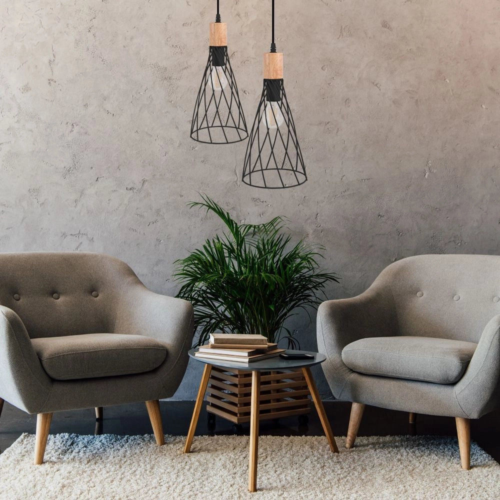 Lampada Da Soffitto APP1268-1CP Black