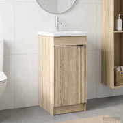Mobile da bagno con lavabo Rovere Sonoma 42 x 40 x 84,5 cm 890086