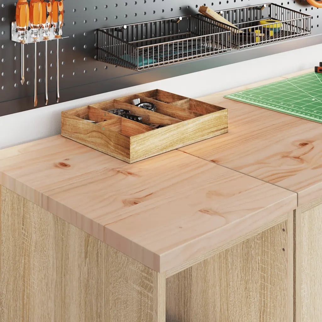 Armadi da Garage 2 pz Rovere Sonoma in Legno Multistrato 3328262