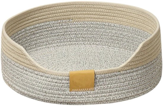 Letto per gatti 50 cm - Cuscino ripiegabile - Letto respirante per animali domestici - Resistente alle unghie - Materiale duraturo - Posto di riposo confortevole - Letto per animali domestici