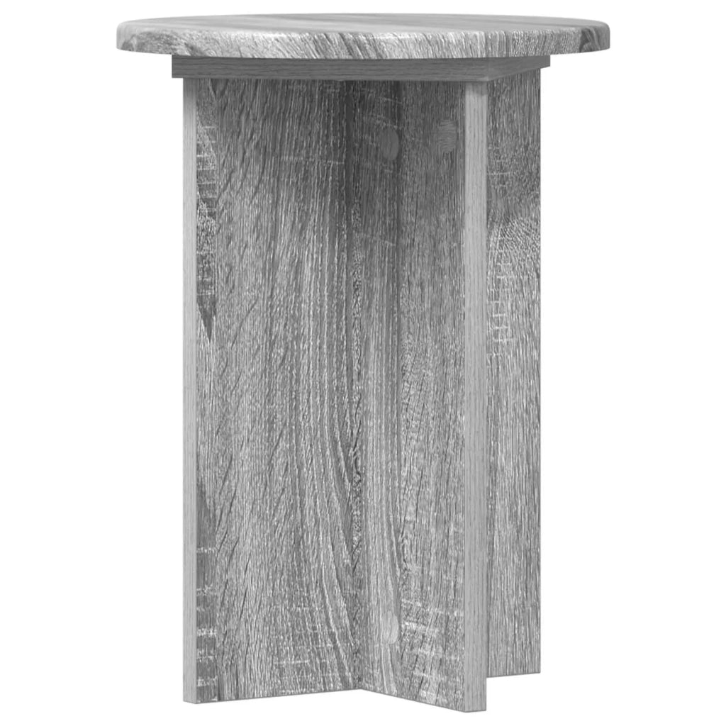Supporto per piante 2 pcs Grigio Sonoma Ø29,5 x 40 cm 899741