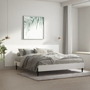 Testiera per Letto Bianca 240x1,5x80 cm in Legno Ingegnerizzato 811052