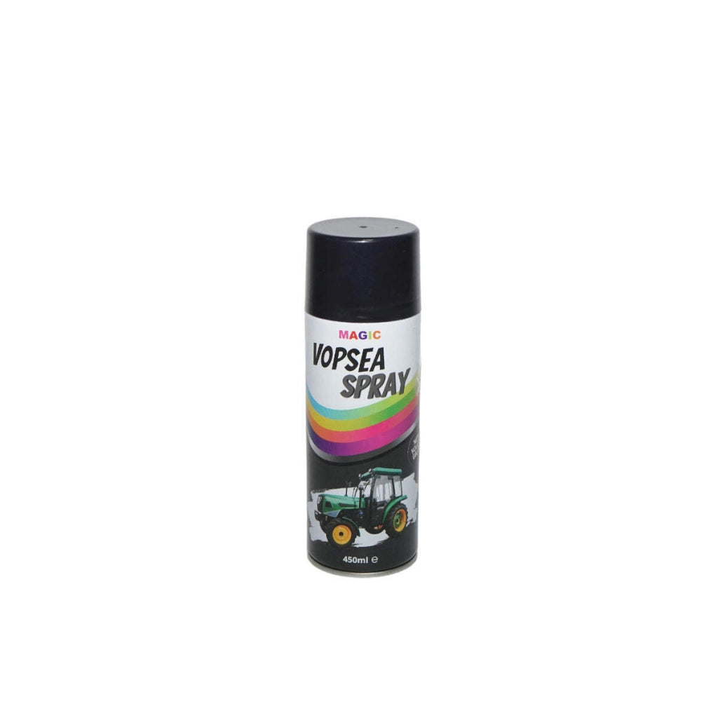 Spray vernice auto nero New Holland shine black NH 450ml MAGIC