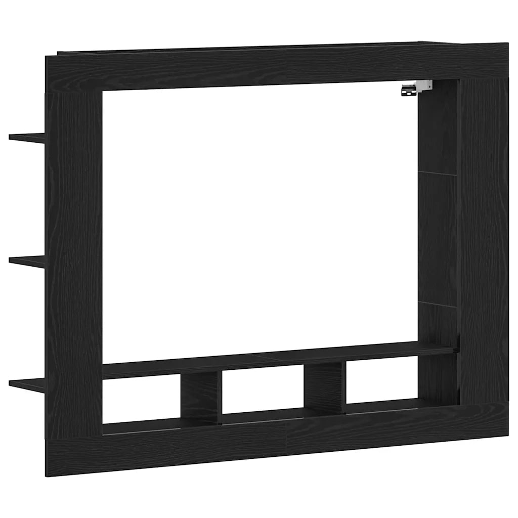 Mobile TV 152 x 22 x 113 cm Rovere nero Legno ingegnerizzato 861999