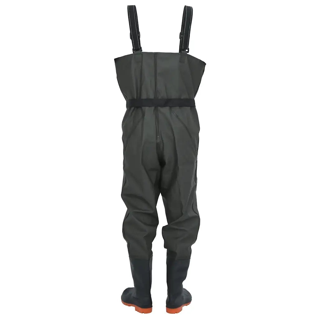 Wader con Stivali e Cintura Verde Scuro Taglia 42 4016994